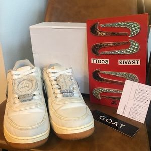 Travis Scott Air Force 1 Sail Colorway